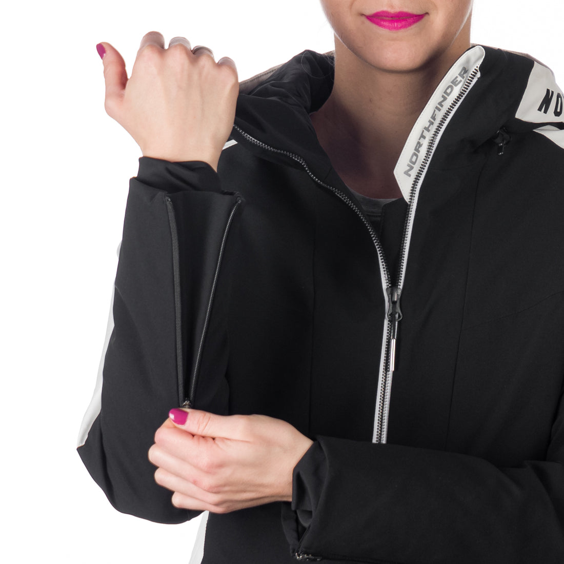 BU-6146SNW women ski insulated jacket MARJORIE