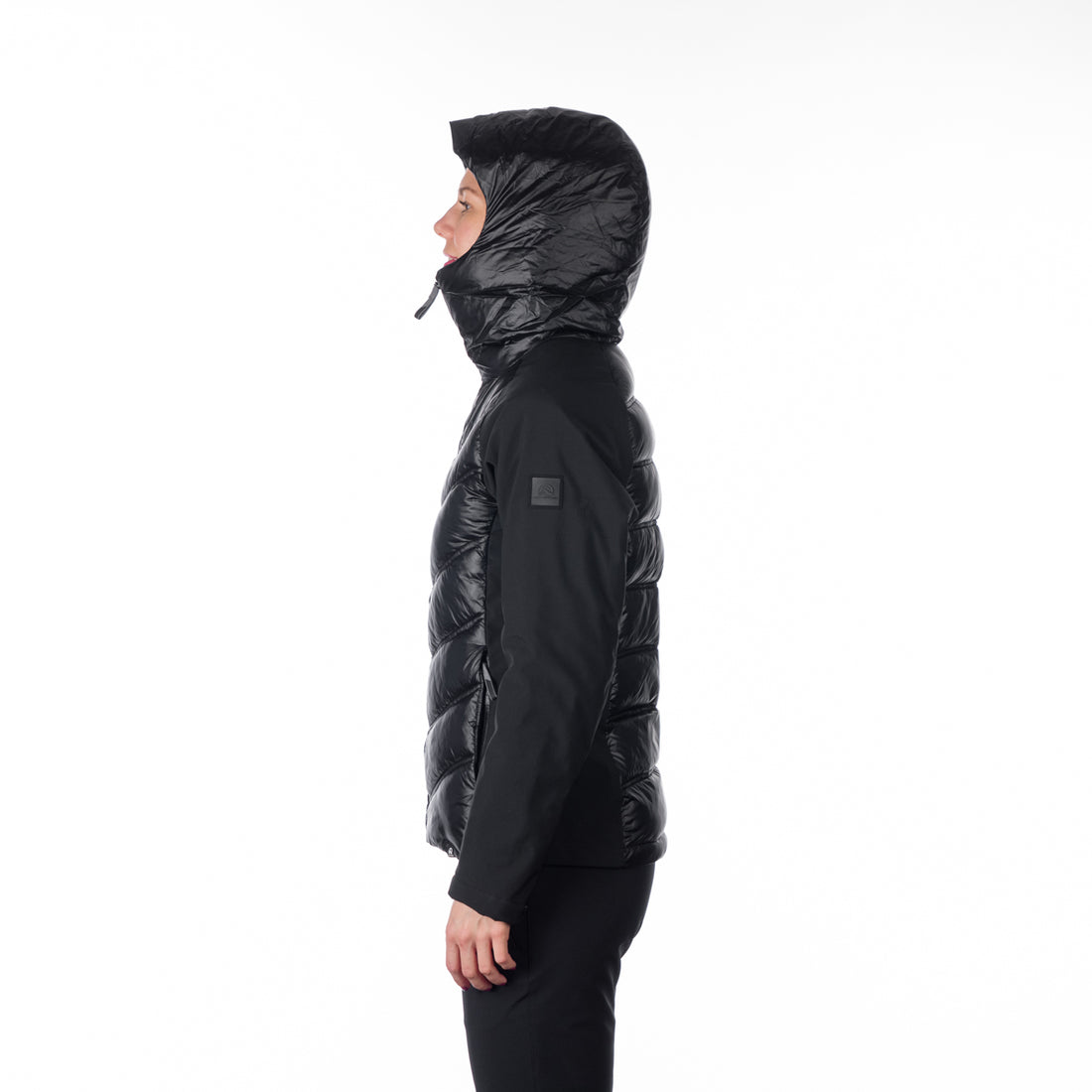 BU-6154SP women's trendy insulated jacket combined with softshell RITA