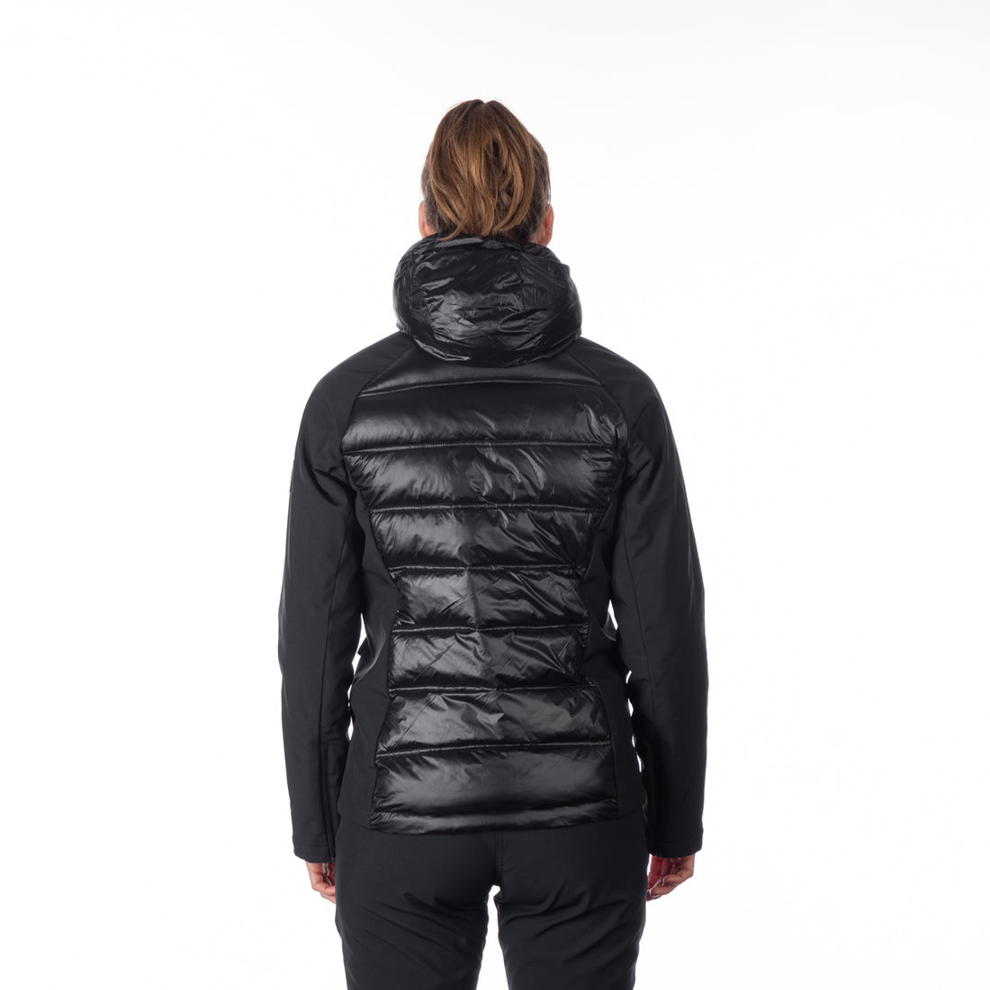 BU-6154SP women's trendy insulated jacket combined with softshell RITA