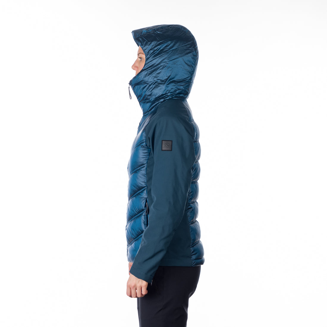 BU-6154SP women's trendy insulated jacket combined with softshell RITA