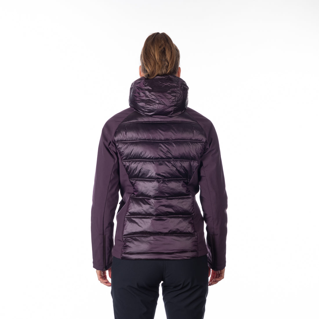 BU-6154SP women's trendy insulated jacket combined with softshell RITA