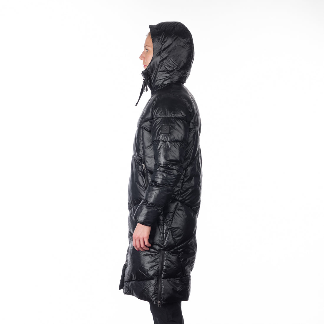 BU-6158SP women´s casual like down jacket long style CONSTANCE