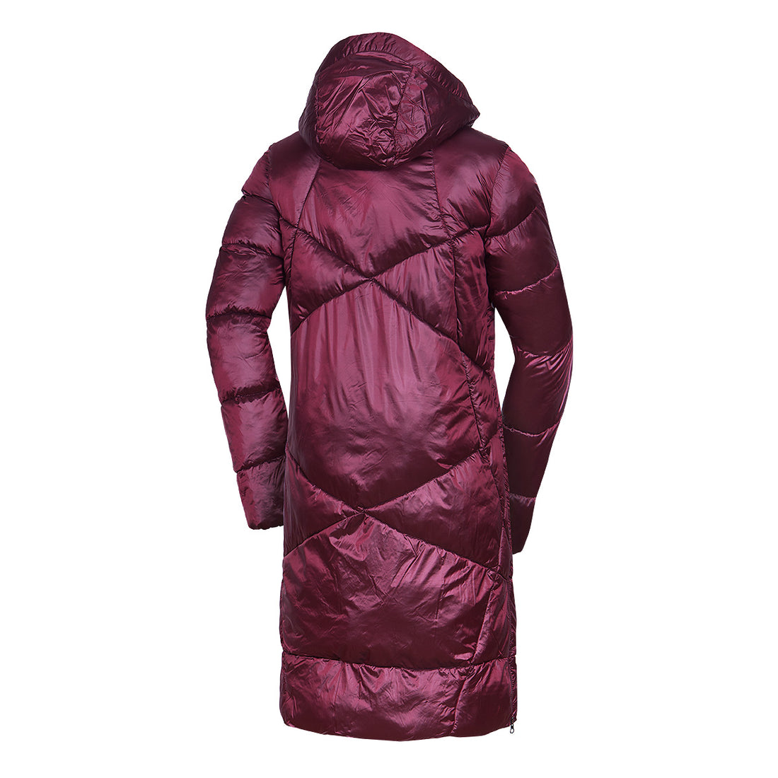 BU-6158SP women´s casual like down jacket long style CONSTANCE