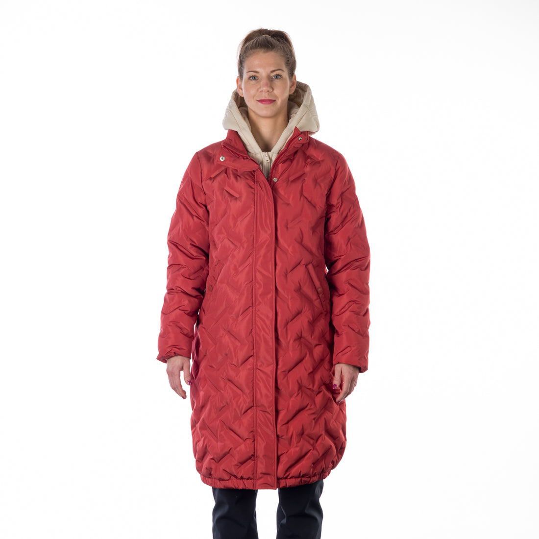 BU-6159SP woman´s sport downlike jacket long style ENID