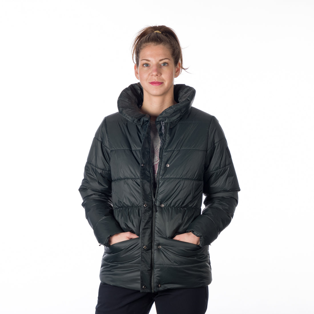 BU-6160SP women's casual quilted short jacket NEVA