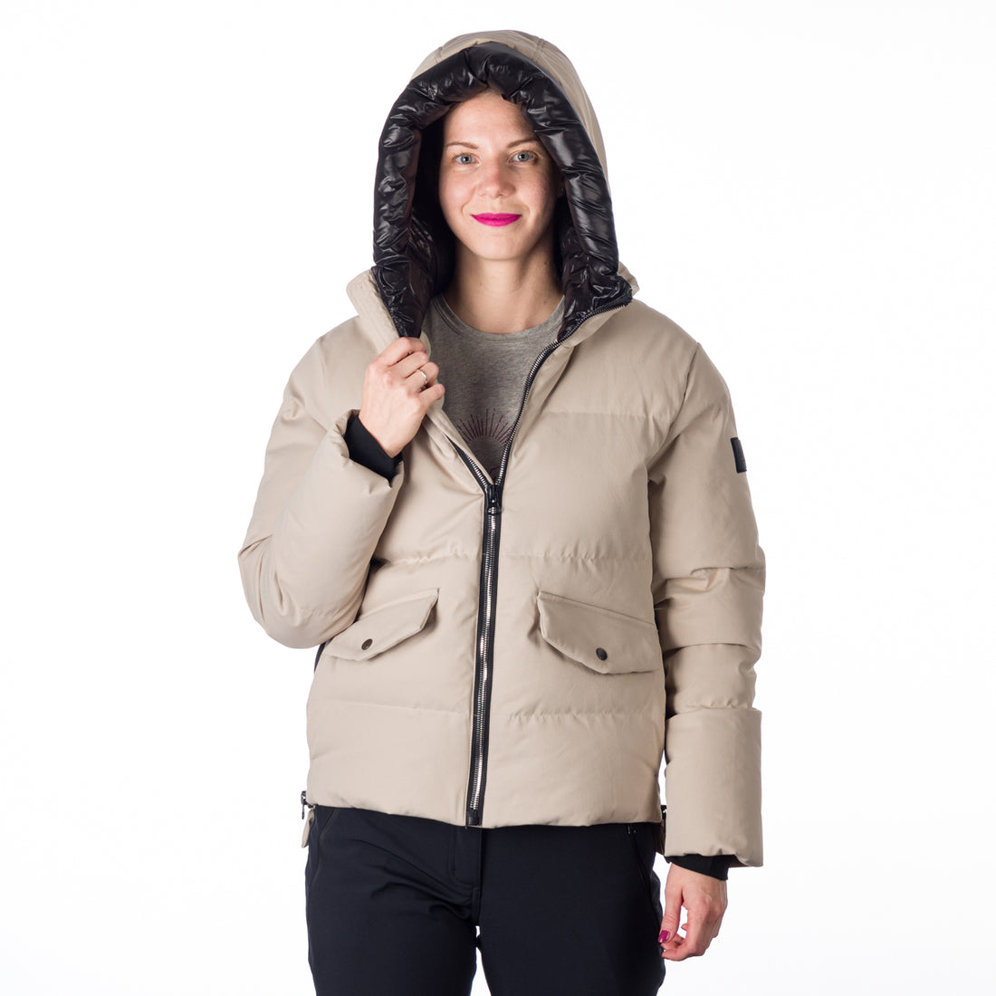 BU-6162SP women's trendy short casual jacket RACHEL