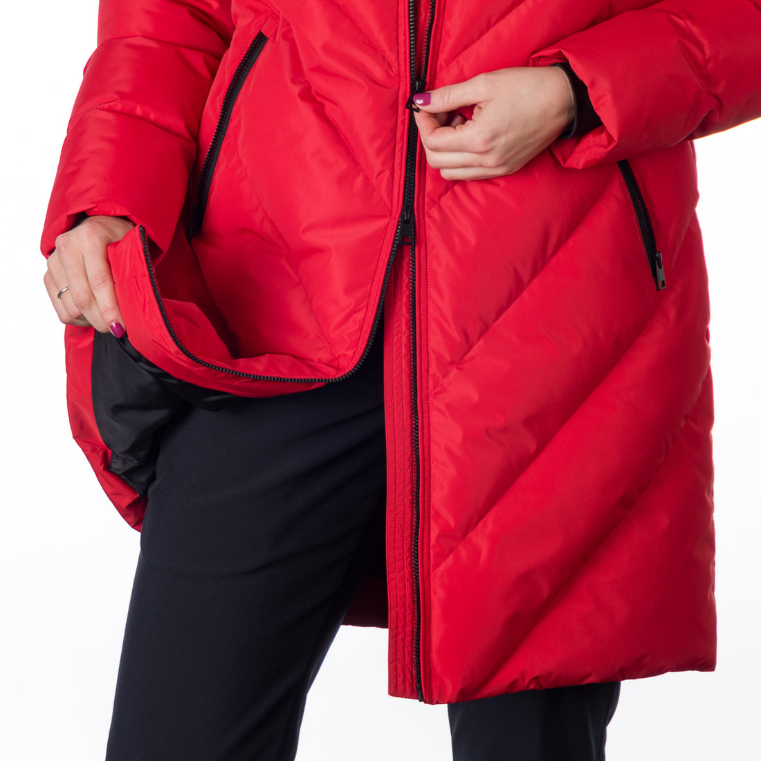 BU-6163SP women's casual trendy like down jacket DOLORES
