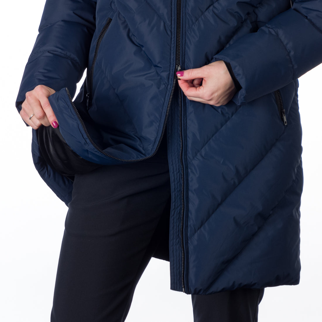BU-6163SP women's casual trendy like down jacket DOLORES