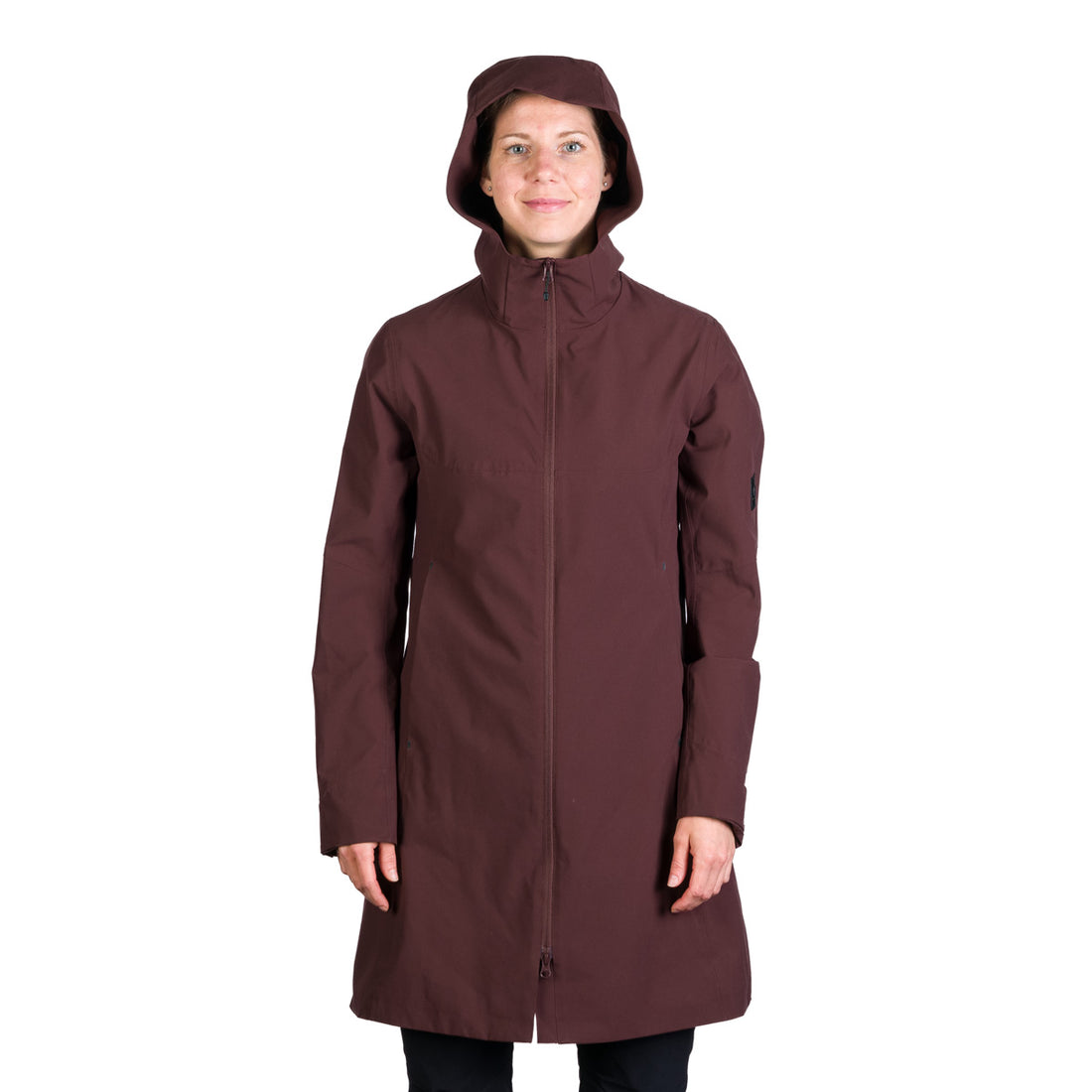 BU-6180OR women's outdoor waterproof hardshell 3L coat CLARICE
