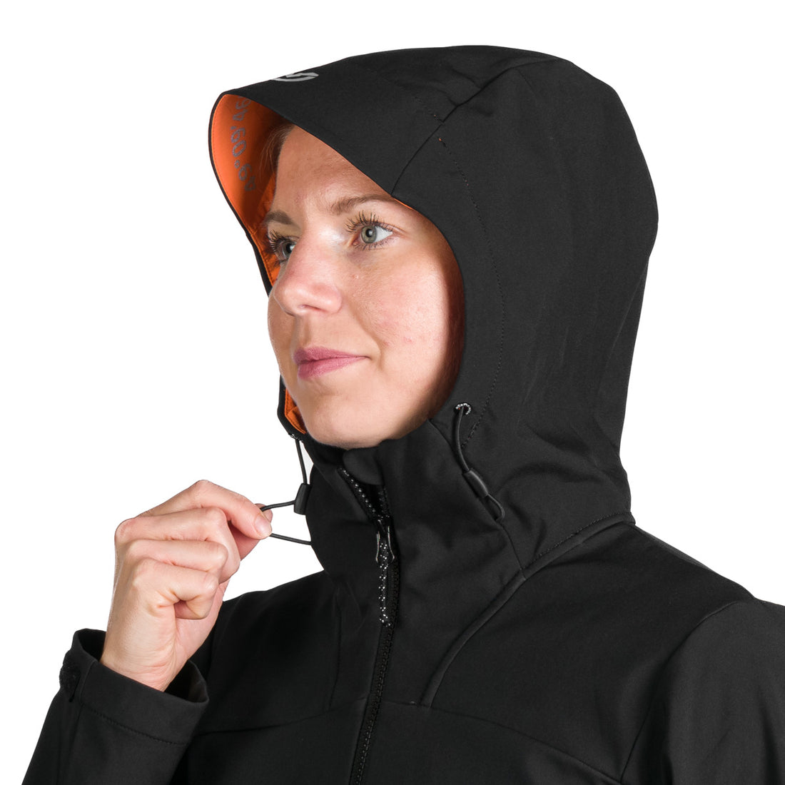 BU-6182OR women's outdoor hoody mountain softshell 3L jacket PATTY