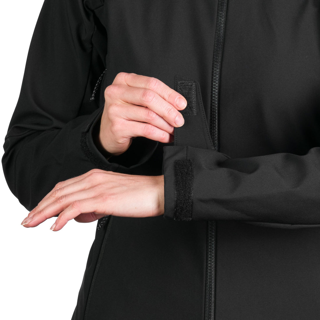 BU-6182OR women's outdoor hoody mountain softshell 3L jacket PATTY