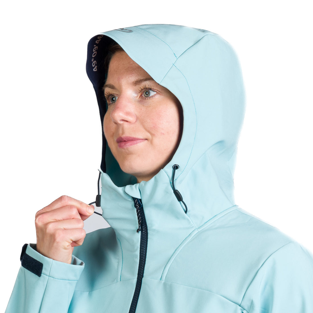 BU-6182OR women's outdoor hoody mountain softshell 3L jacket PATTY