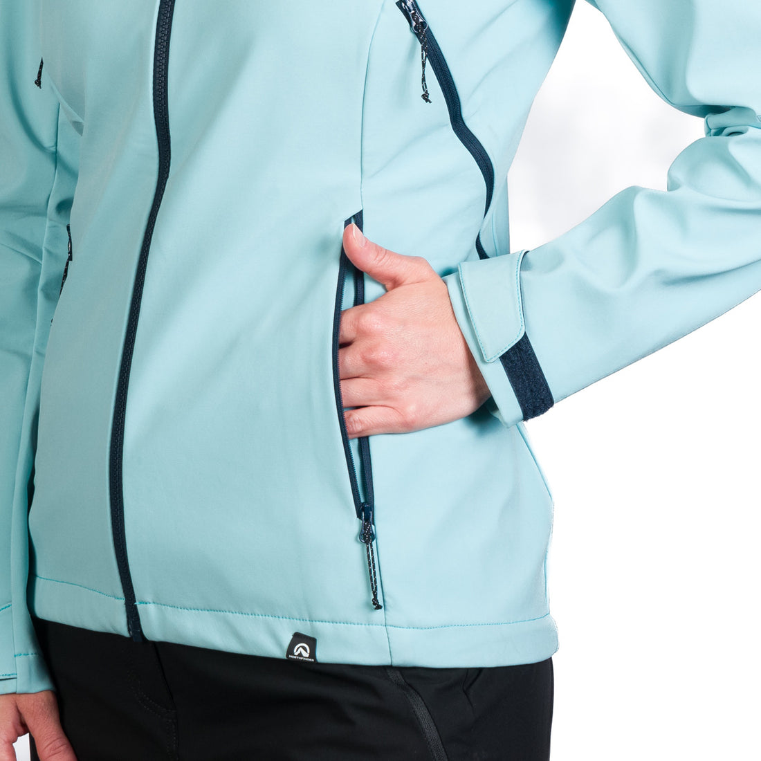 BU-6182OR women's outdoor hoody mountain softshell 3L jacket PATTY