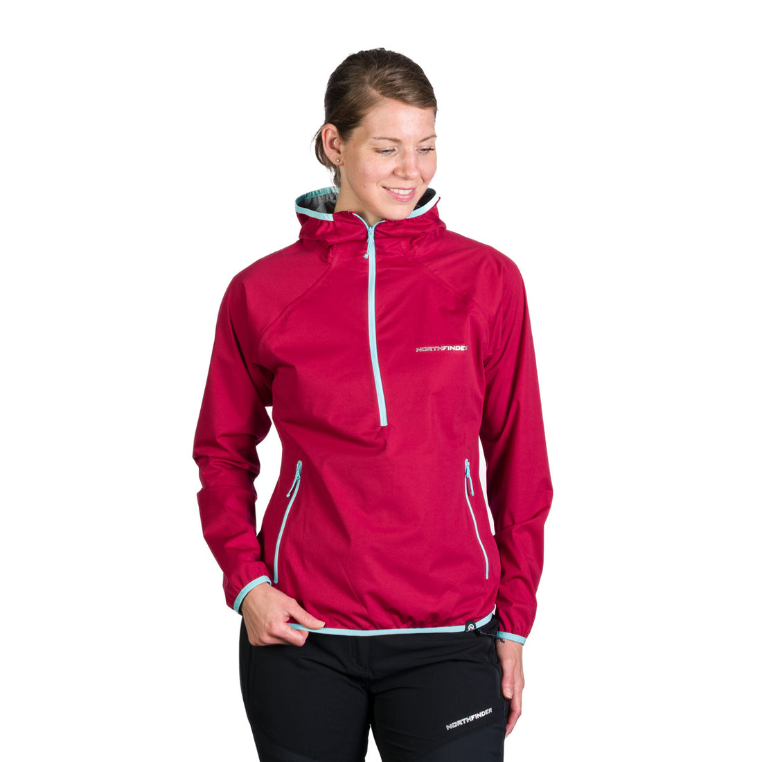 BU-6184OR women's lightweight active anorak jacket 2.5L RHODA