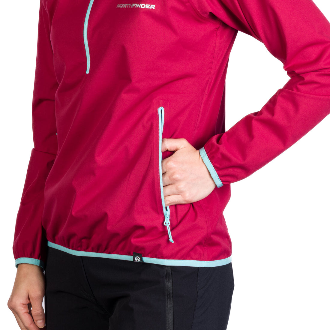 BU-6184OR women's lightweight active anorak jacket 2.5L RHODA