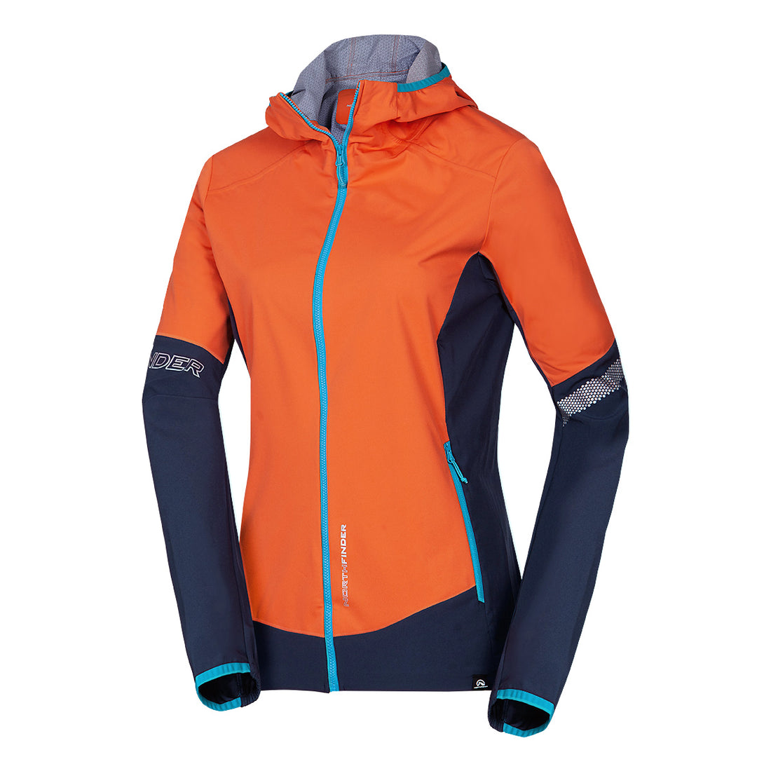 BU-6185OR women's trekking hybrid multisport lightweight jacket 2.5L DELORES