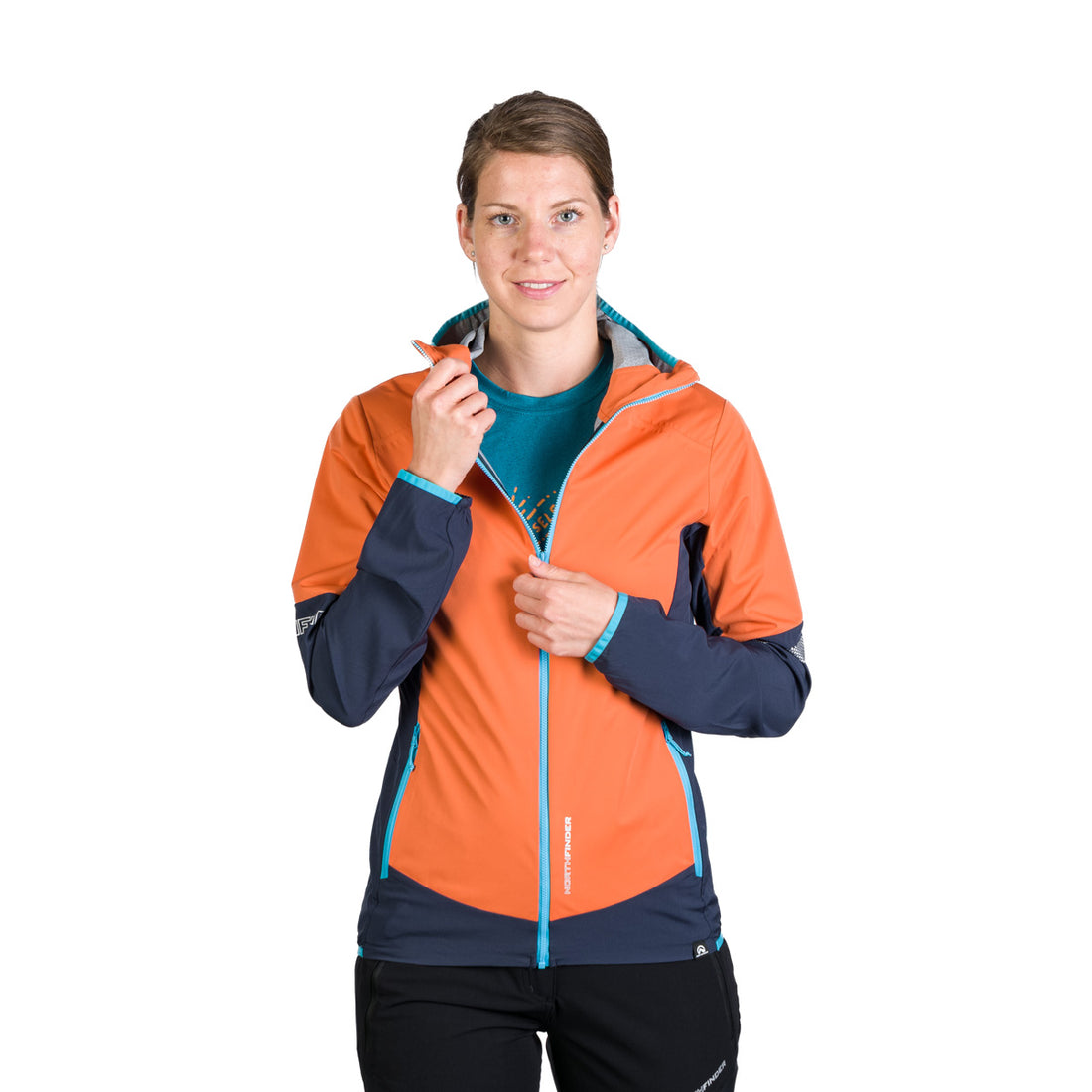 BU-6185OR women's trekking hybrid multisport lightweight jacket 2.5L DELORES