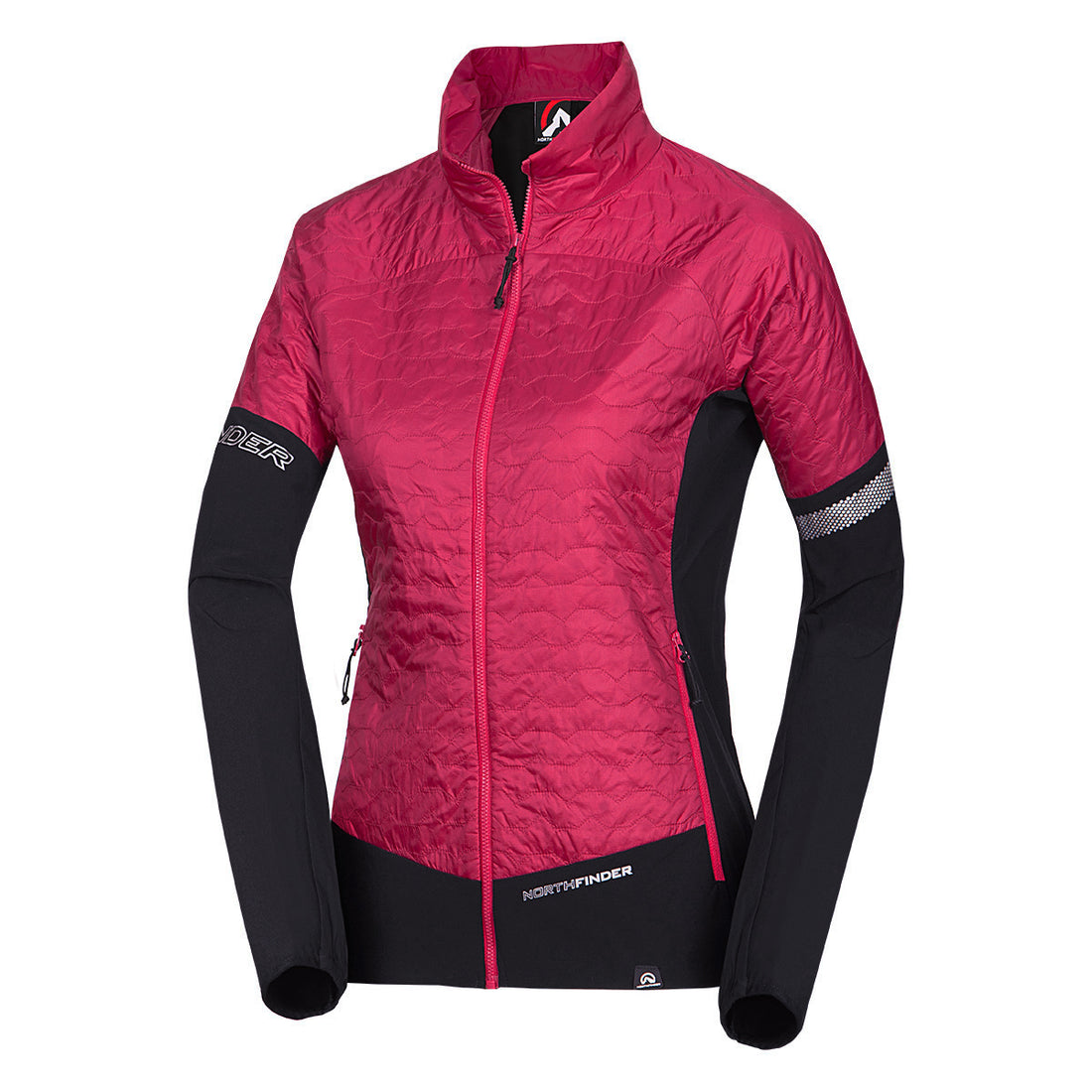 BU-6186OR women's light insulated active hybrid jacket  THERESA