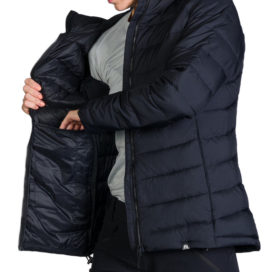 BU-6201OR women's insulated outdoor jacket downlike