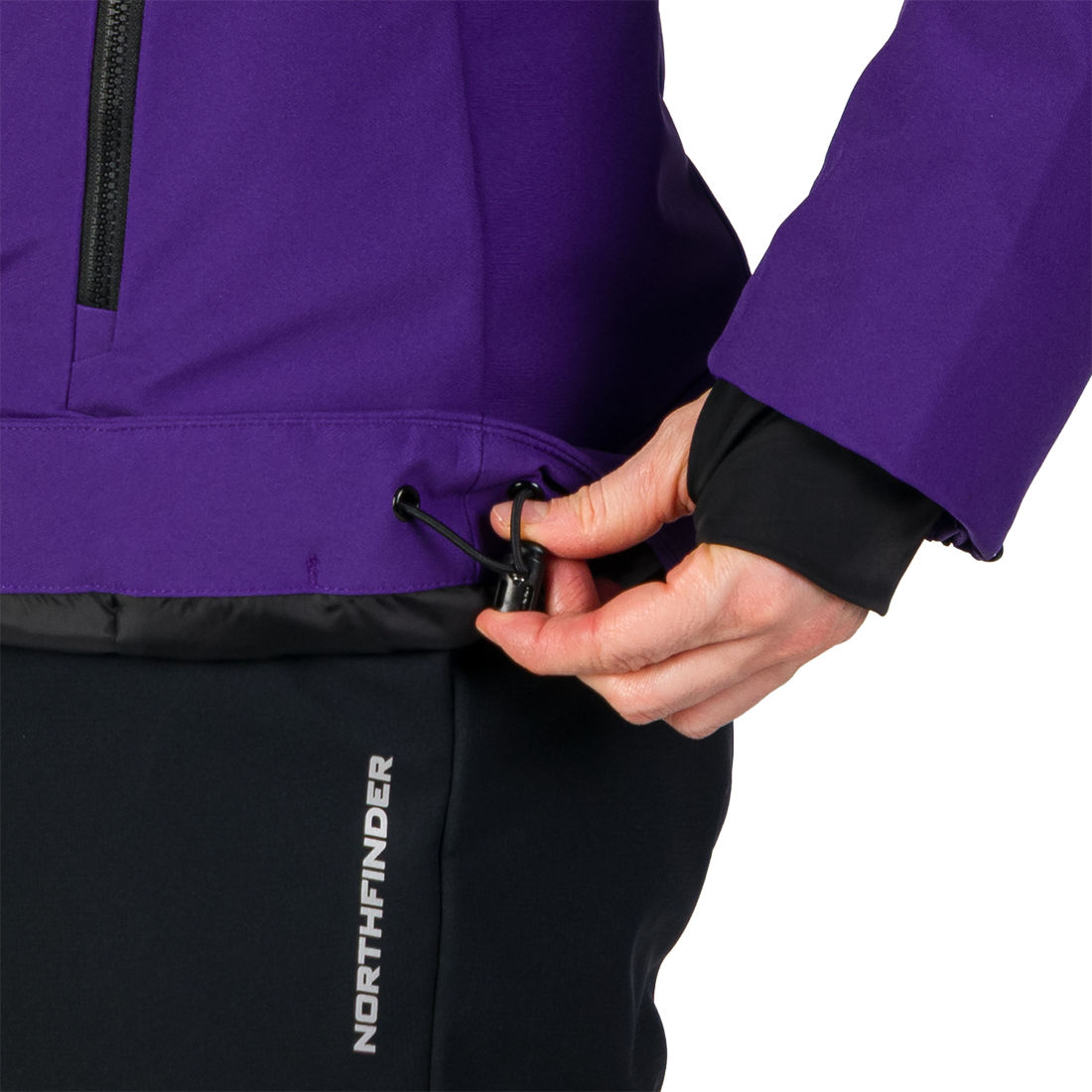 BU-6204SNW women's ski freerider insulated jacket SHERRI