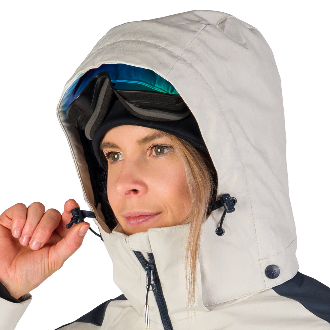 BU-6204SNW women's ski freerider insulated jacket SHERRI
