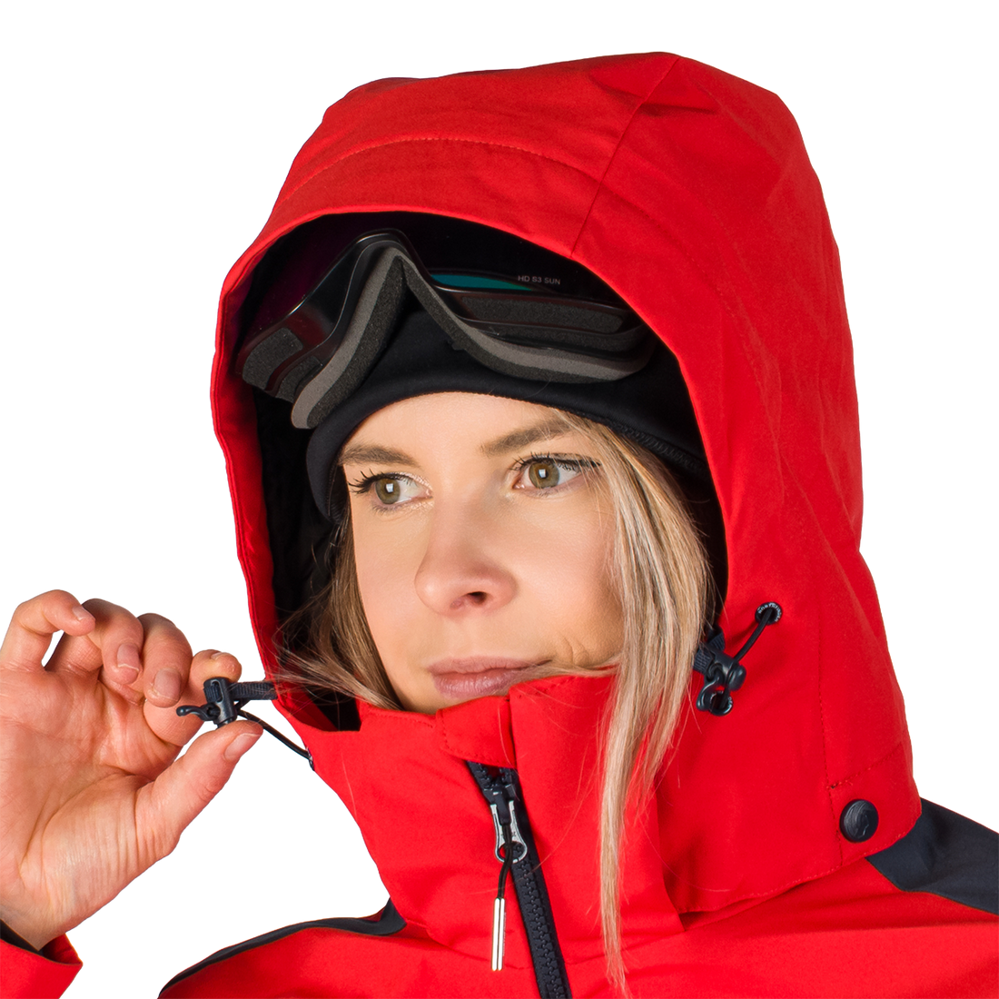 BU-6204SNW women's ski freerider insulated jacket SHERRI