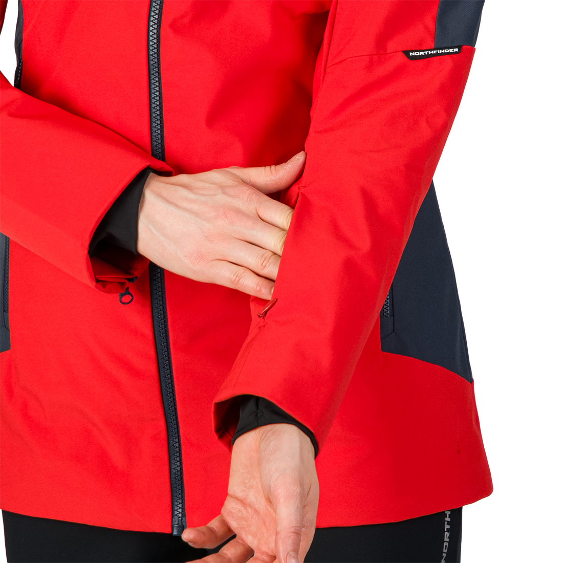 BU-6204SNW women's ski freerider insulated jacket SHERRI