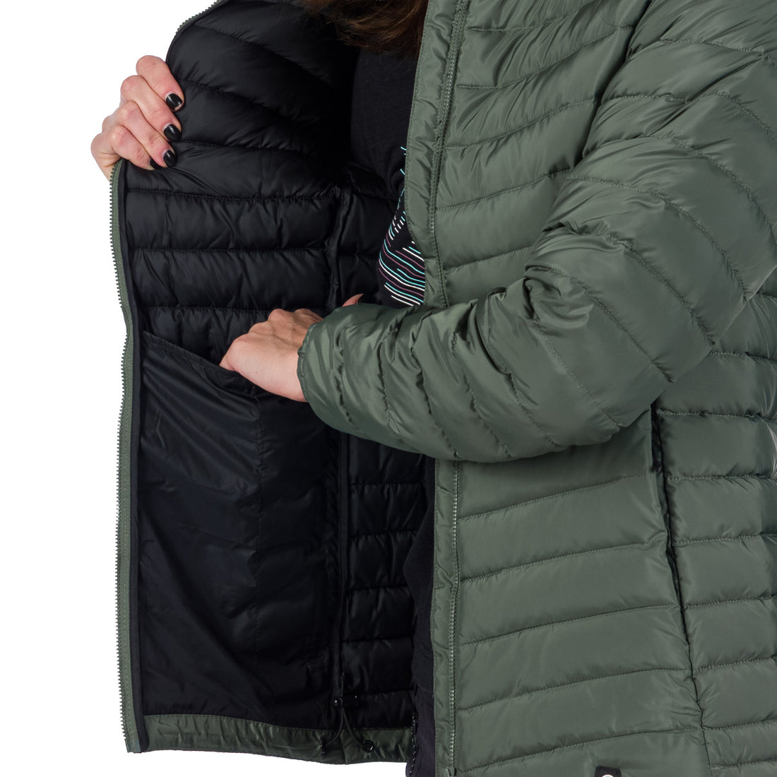 BU-62206SP women's sport jacket with insulation GEMMA