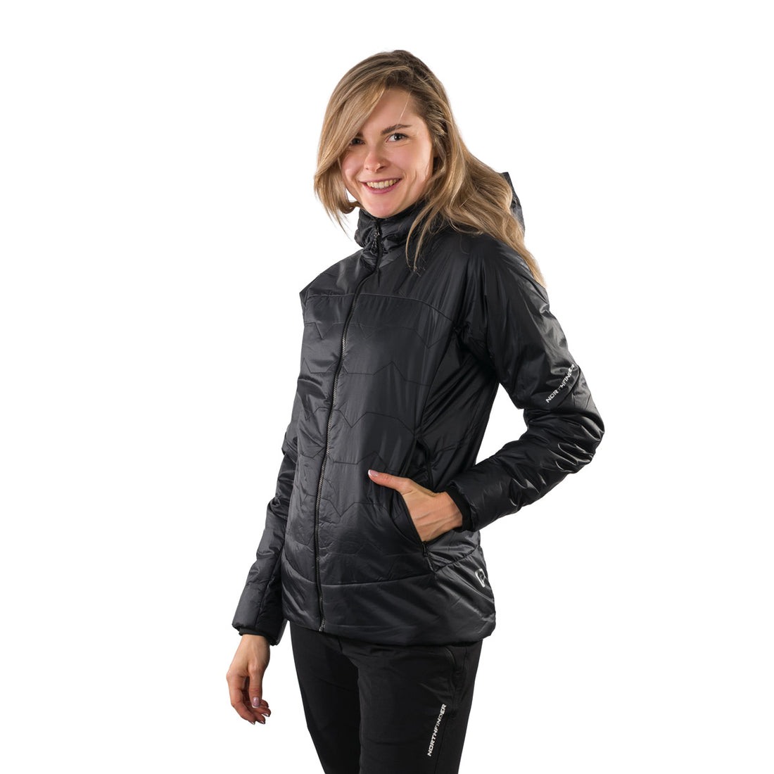 BU-6237OR women's insulated jacket with Primaloft® MAKAILA
