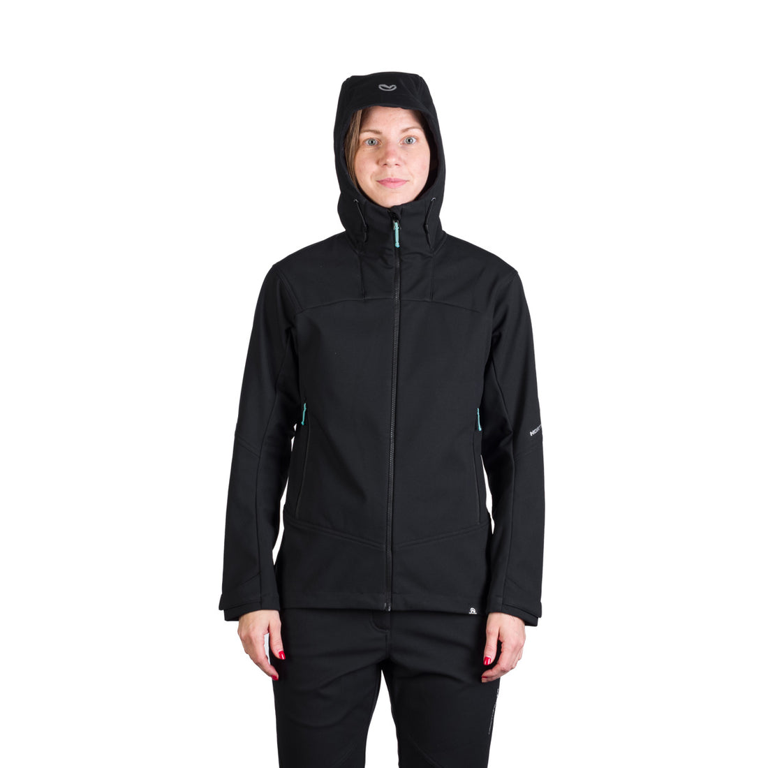 BU-6240OR women's outdoor hoody softshell jacket 3L TINA