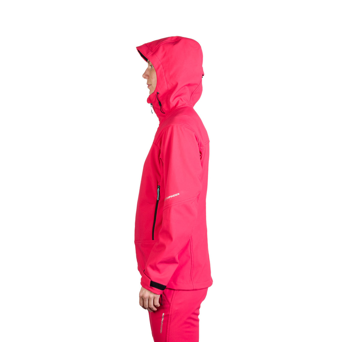 BU-6240OR women's outdoor hoody softshell jacket 3L TINA