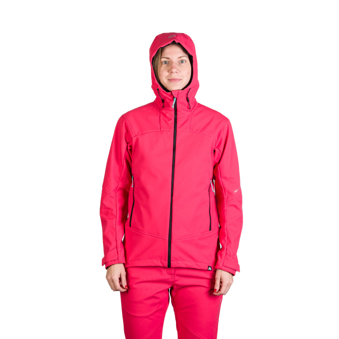 BU-6240OR women's outdoor hoody softshell jacket 3L TINA