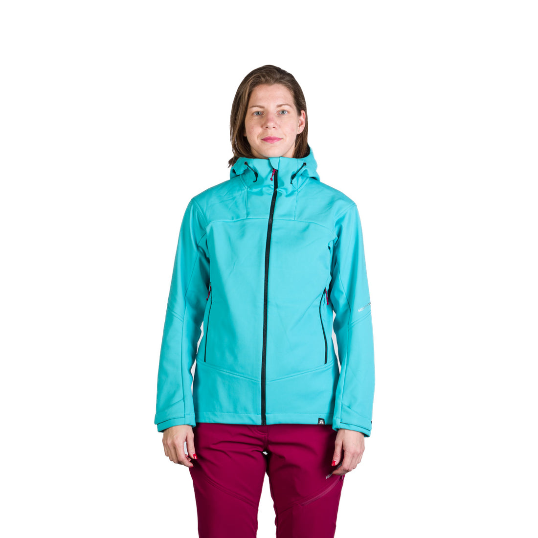 BU-6240OR women's outdoor hoody softshell jacket 3L TINA
