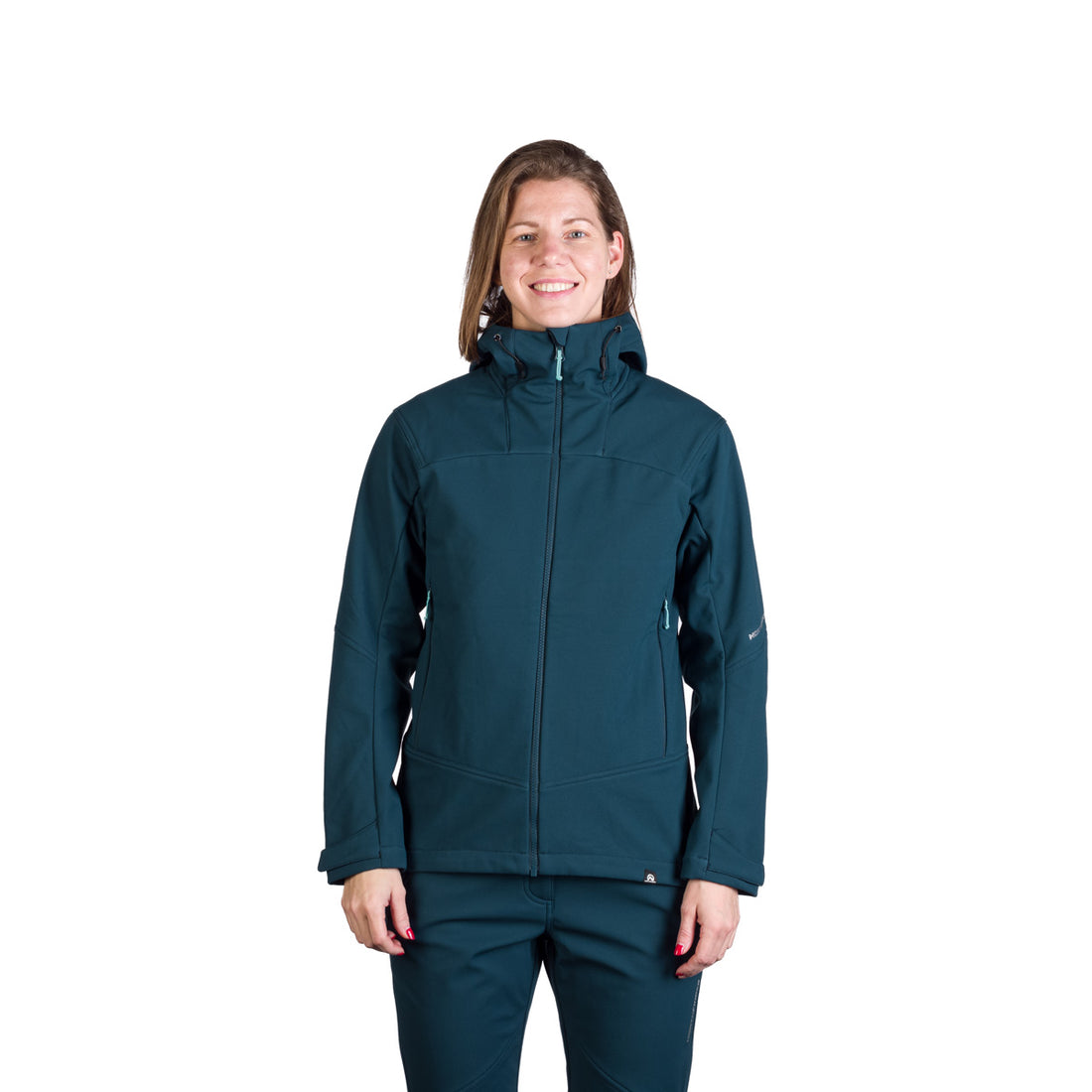BU-6240OR women's outdoor hoody softshell jacket 3L TINA
