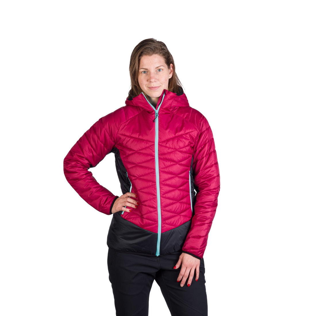 BU-6242OR women's outdoor like down insulated jacket JERI