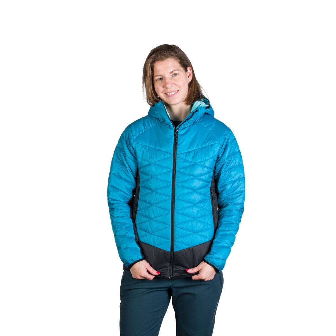 BU-6242OR women's outdoor like down insulated jacket JERI