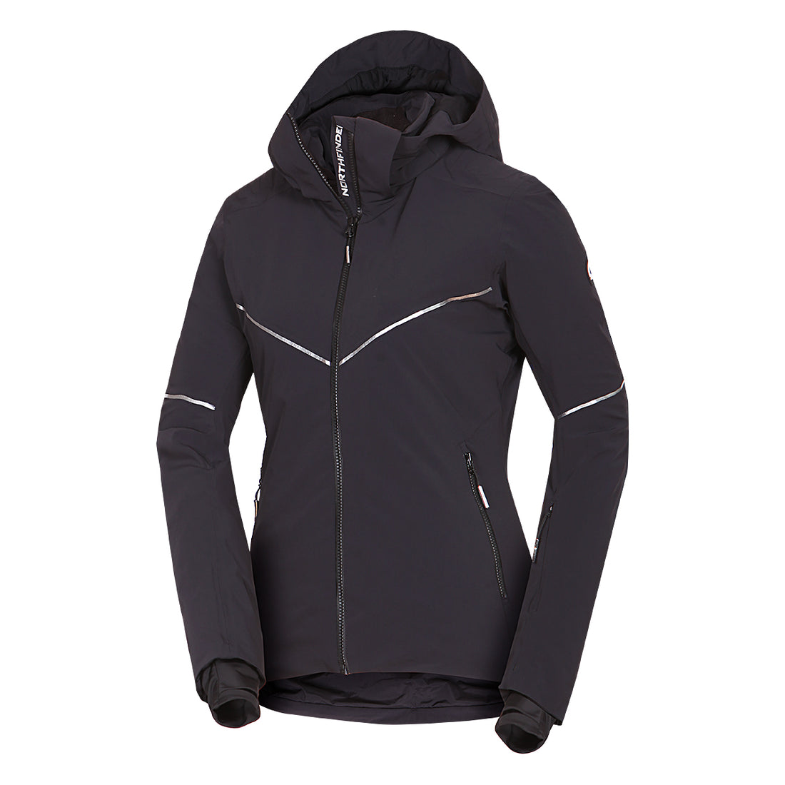 BU-6253SNW women's ski technical jacket fully featured DEBBY