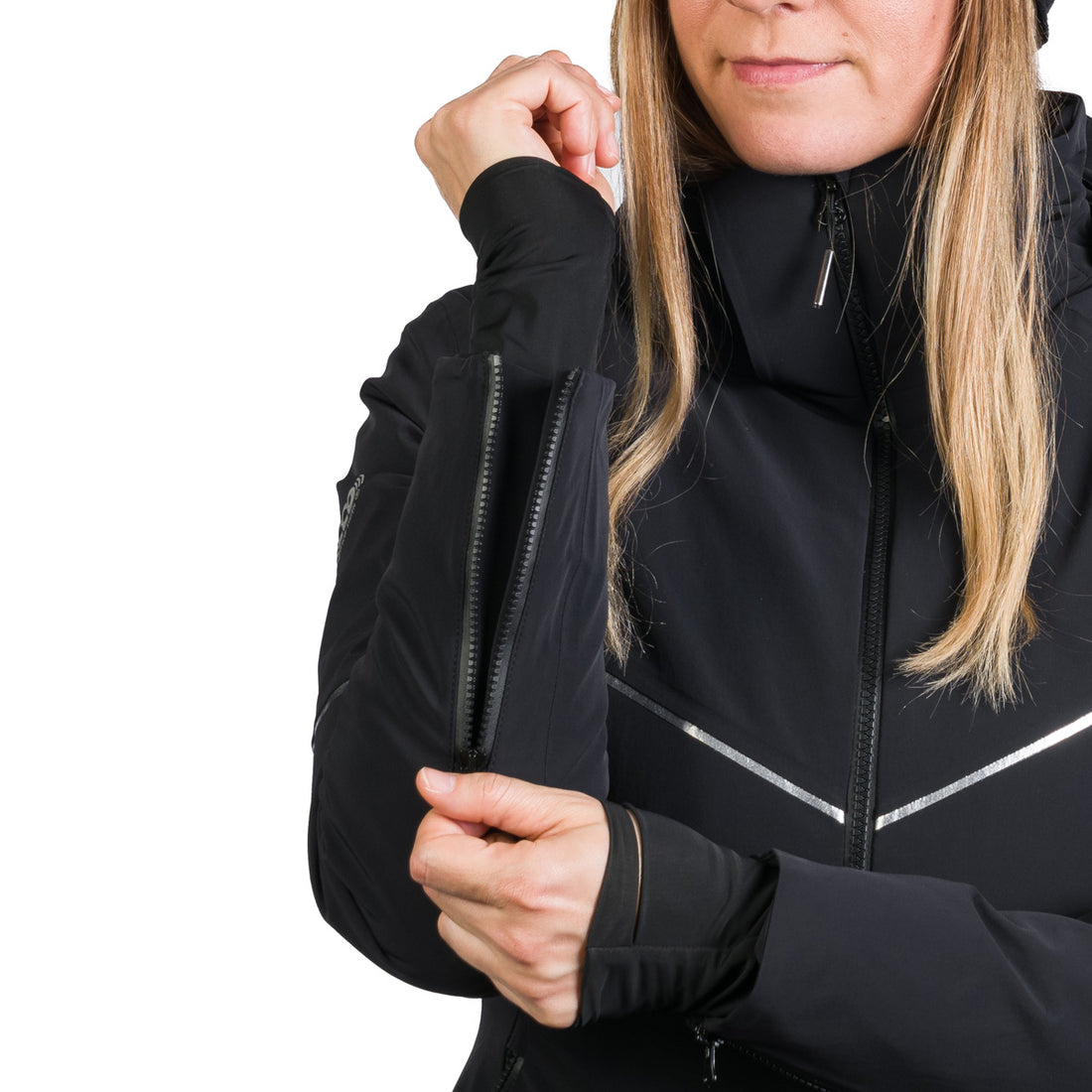 BU-6253SNW women's ski technical jacket fully featured DEBBY