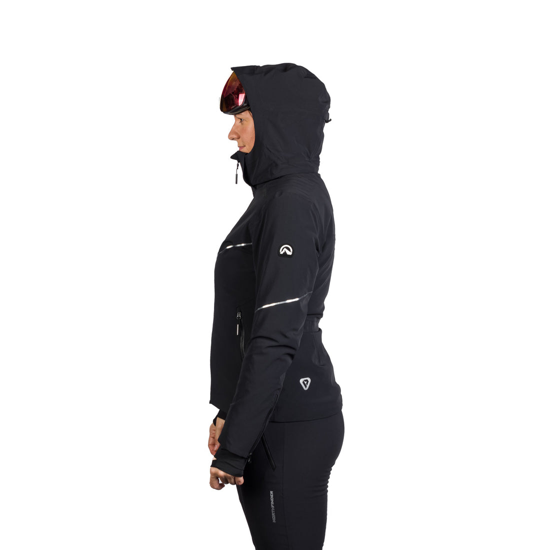 BU-6253SNW women's ski technical jacket fully featured DEBBY