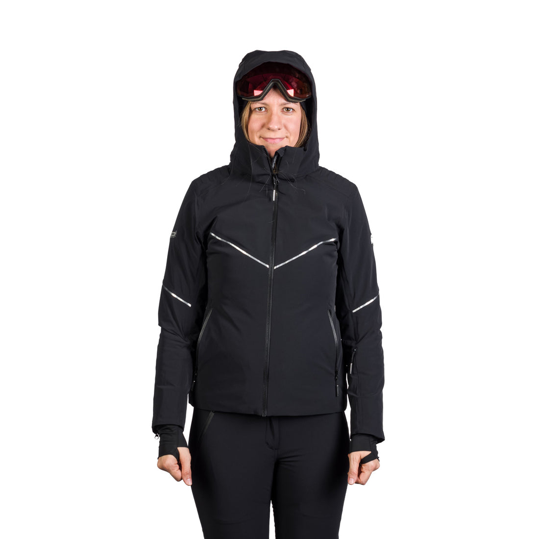 BU-6253SNW women's ski technical jacket fully featured DEBBY