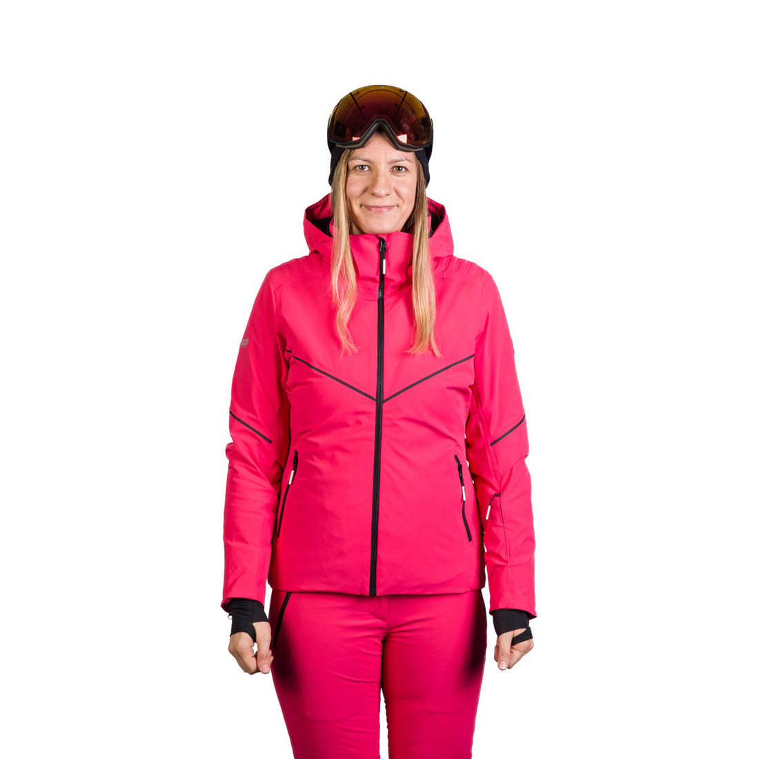BU-6253SNW women's ski technical jacket fully featured DEBBY
