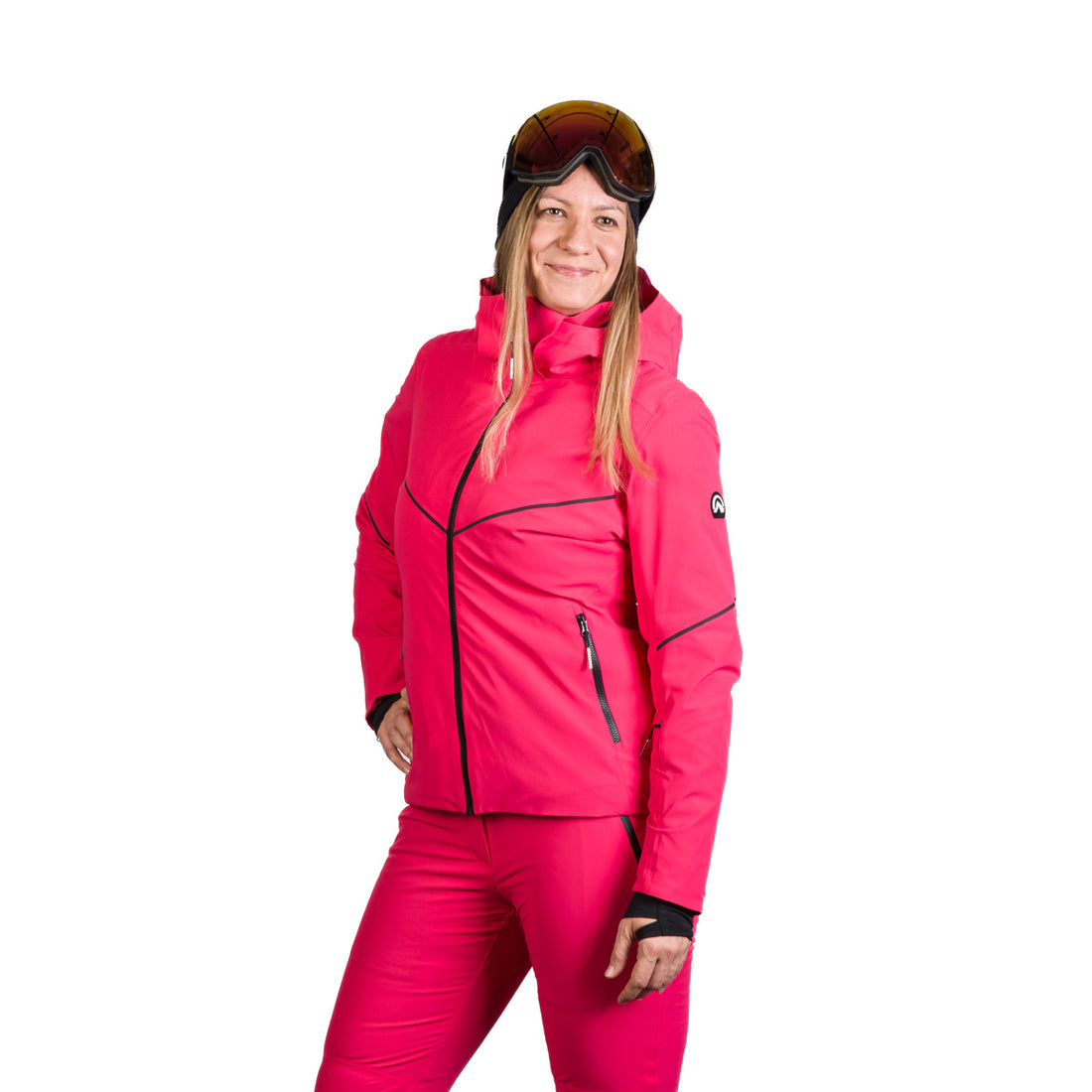BU-6253SNW women's ski technical jacket fully featured DEBBY