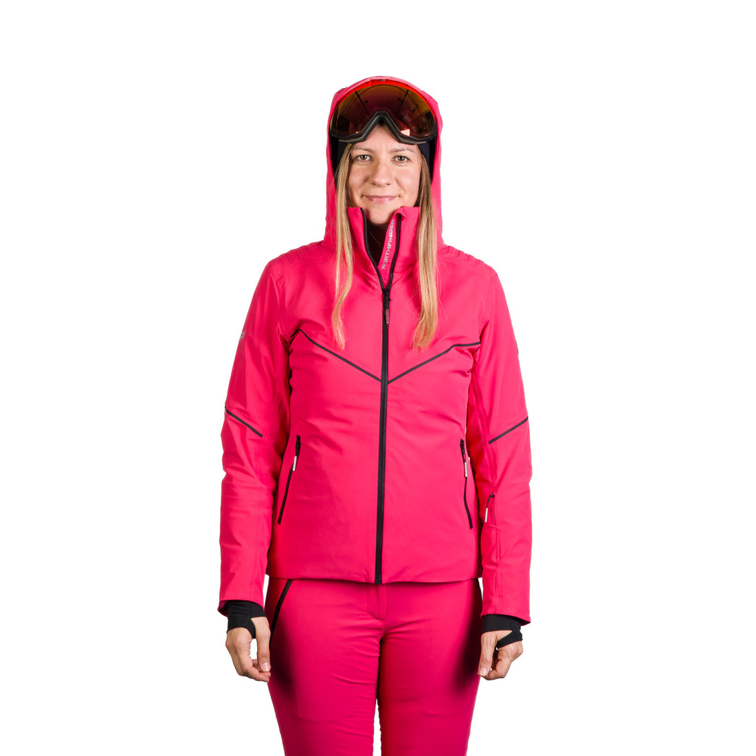 BU-6253SNW women's ski technical jacket fully featured DEBBY