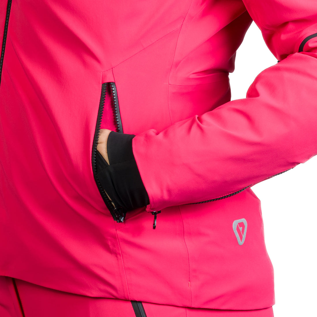 BU-6253SNW women's ski technical jacket fully featured DEBBY