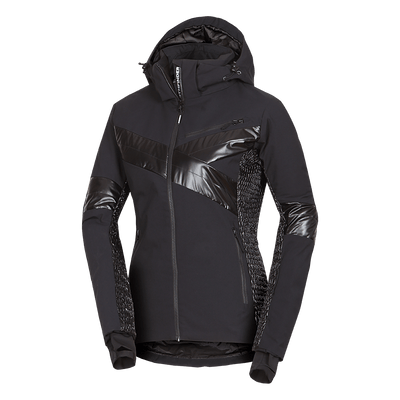 BU-6259SNW women ski trendy prolonged jacket LAURI