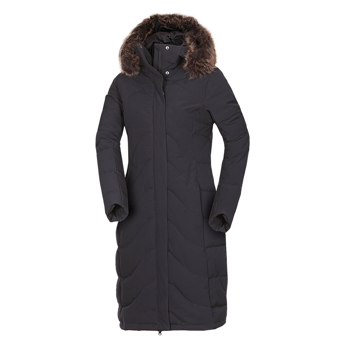 BU-6263SP women's insulated jacket long style ROBIN