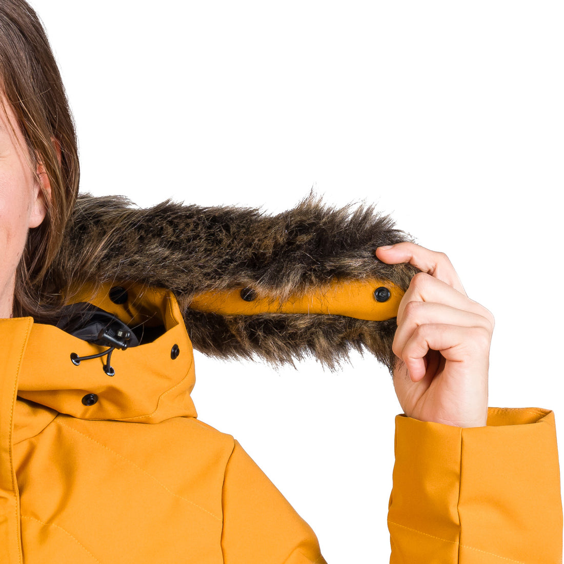 BU-6263SP women's insulated jacket long style ROBIN