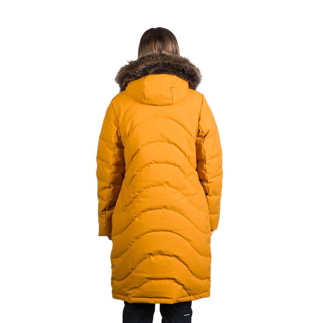 BU-6263SP women's insulated jacket long style ROBIN