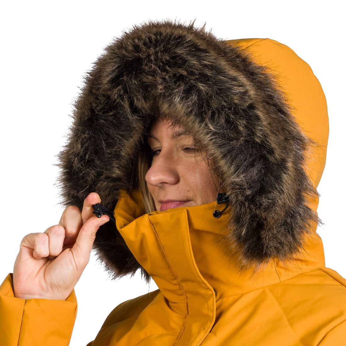 BU-6263SP women's insulated jacket long style ROBIN