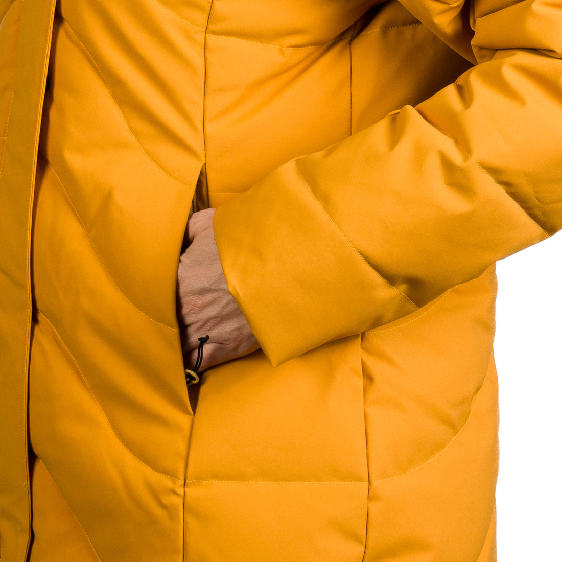BU-6263SP women's insulated jacket long style ROBIN